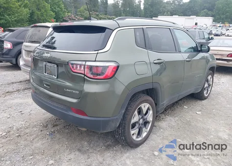 2020 Jeep Compass Limited 4X4 z USA, uszkodzony, nr VIN 3C4NJDCB2LT127296